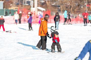 Picture of Penguin Snowboard Lesson