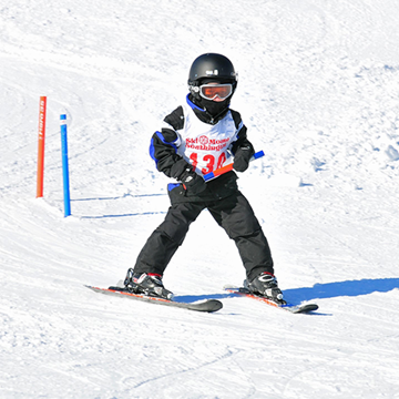 Little Kid Learning To Race